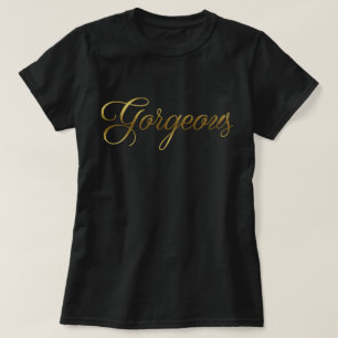 豪華なティー Tシャツ