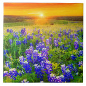 豪華なテキサス州bluebonnets タイル (正面)