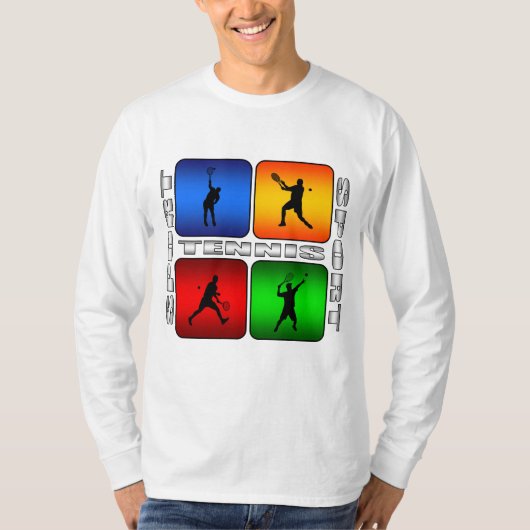 豪華なテニス(男性) Tシャツ (正面)