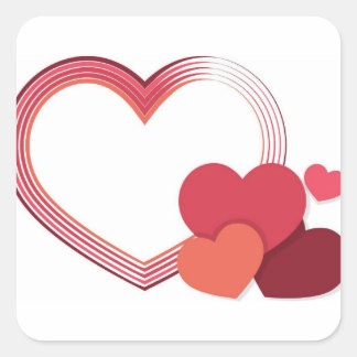 豪華なデザイナースタンプ スクエアシール