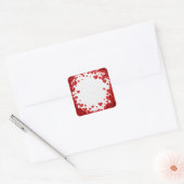 豪華なデザイナースタンプ スクエアシール (封筒)