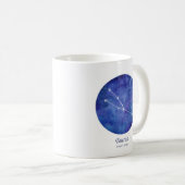 豪華なトーラスの(占星術の)十二宮図の星座のマグ コーヒーマグカップ (正面右)