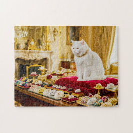 豪華なネズミのおもちゃのコレクションと猫 ジグソーパズル