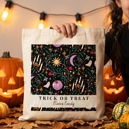 豪華なハロウィンキャンディトリックオアトリート オーダーメイド トートバッグ