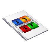 豪華なバスケットボール ノートブック (右側)