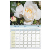 豪華なバラの花 カレンダー (2月 2027)