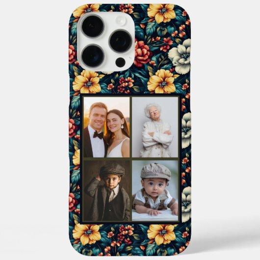 豪華なバラカスタマイズ可能な名前Iphoneケース Case-Mate iPhoneケース (裏面)