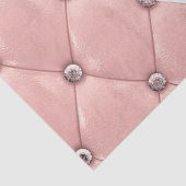 豪華なバラ金ゴールドタフテッドモノグラム 薄葉紙 (詳細)