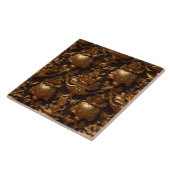 豪華なバロック様式の陶磁器タイル タイル (側面)