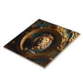 豪華なバロック様式の陶磁器タイル タイル (側面)