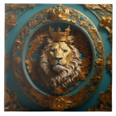 豪華なバロック様式の陶磁器タイル タイル (正面)