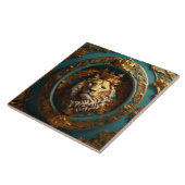 豪華なバロック様式の陶磁器タイル タイル (側面)