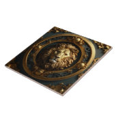 豪華なバロック様式の陶磁器タイル タイル (側面)