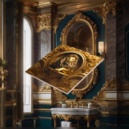 豪華なバロック様式の陶磁器タイル タイル