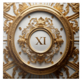 豪華なバロック様式の陶磁器タイル タイル