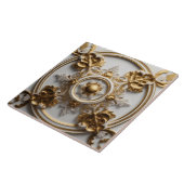 豪華なバロック様式の陶磁器タイル タイル (側面)