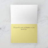 豪華なバースデー・カード カード (内部)