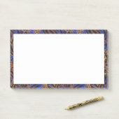 豪華なヒョウとゼブラのプリントパターン ポストイット (デスク)