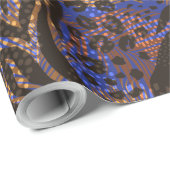 豪華なヒョウとゼブラのプリントパターン ラッピングペーパー (ロールコーナー)