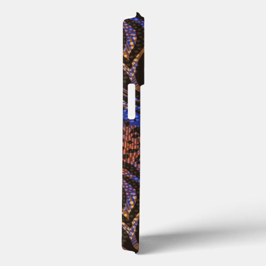 豪華なヒョウとゼブラのプリントパターン Case-Mate iPhoneケース (裏面 / 右)