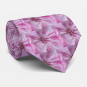 豪華なピンクと白のネクタイ ネクタイ (ロール)