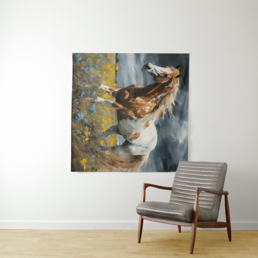 豪華なピント馬 タペストリー (インサイチュ(横))