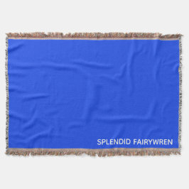 豪華なフェアウィーレンブルーの色名 スローブランケット
