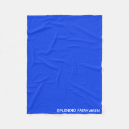 豪華なフェアウィーレンブルーの色名 フリースブランケット