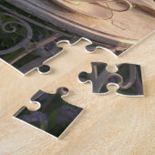 豪華なフローラの夢のようなソフトな焦点のシーン ジグソーパズル (側面)