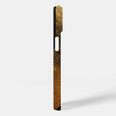 豪華なブラックと金ゴールド抽象芸術幾何学模様 Case-Mate iPhoneケース (裏面 / 右)