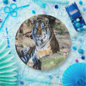 豪華なベンガルの虎 ペーパープレート (パーティー)