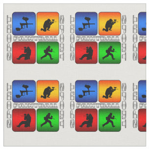 豪華なペイントボール ファブリック