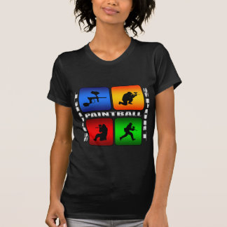豪華なペイントボール Tシャツ