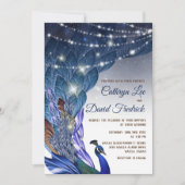 豪華なペコフレンズのイブニングウェディング招待状 招待状 (正面)