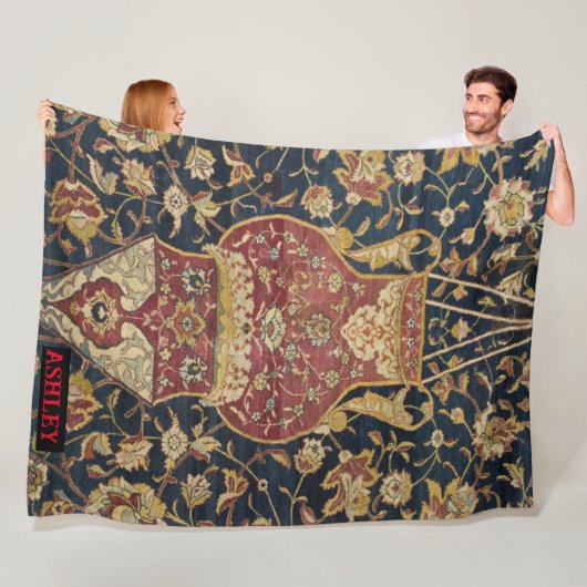 豪華なペルシアインスパイアシェルパ毛布 フリースブランケット (インサイチュ)