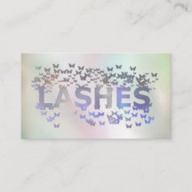 豪華なホログラフィック蝶がロゴを点滅