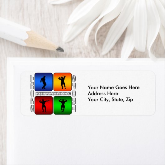 豪華なボディビル ラベル (インサイチュ)