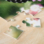 豪華なマダラチョウのデザイン ジグソーパズル (側面)