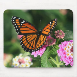 豪華なマダラチョウのデザイン マウスパッド