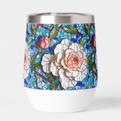 豪華なモザイクの花のパターン (背面)