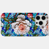 豪華なモザイクの花のパターン Case-Mate iPhoneケース (裏面 (横))