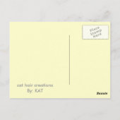 豪華なレーズンポストカード4 ポストカード (裏面)