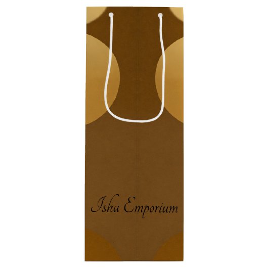 豪華なワイン抱き枕 ワインギフトバッグ (正面)