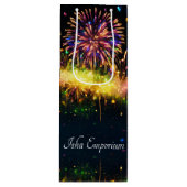 豪華なワイン抱き枕 ワインギフトバッグ (正面)