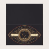 豪華なヴィンテージゴールデンチキンファーム 名刺 (外部フラット)