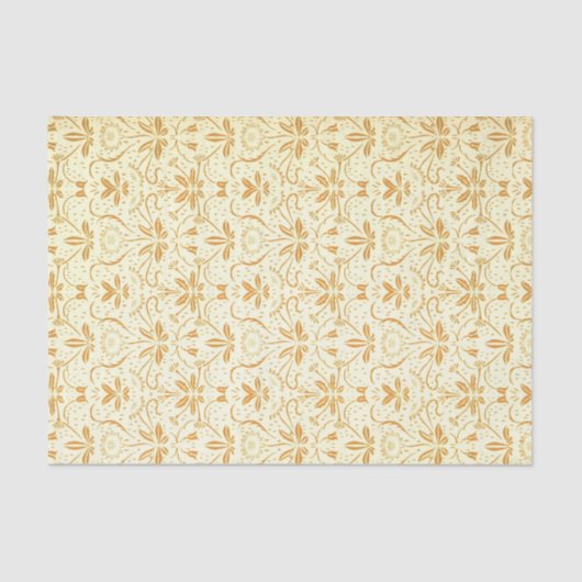 豪華なヴィンテージパターン 薄葉紙 (正面)