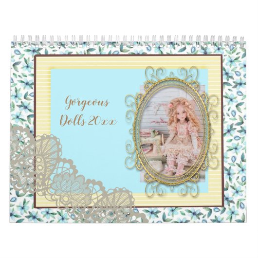 豪華な人モダンエレガント形 カレンダー (カバー)