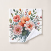 豪華な人気の野の花コレクション バスタオルセット (ウォッシュタオル)