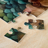 豪華な人魚のコラージュ ジグソーパズル (側面)