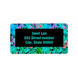 豪華な住所 シール